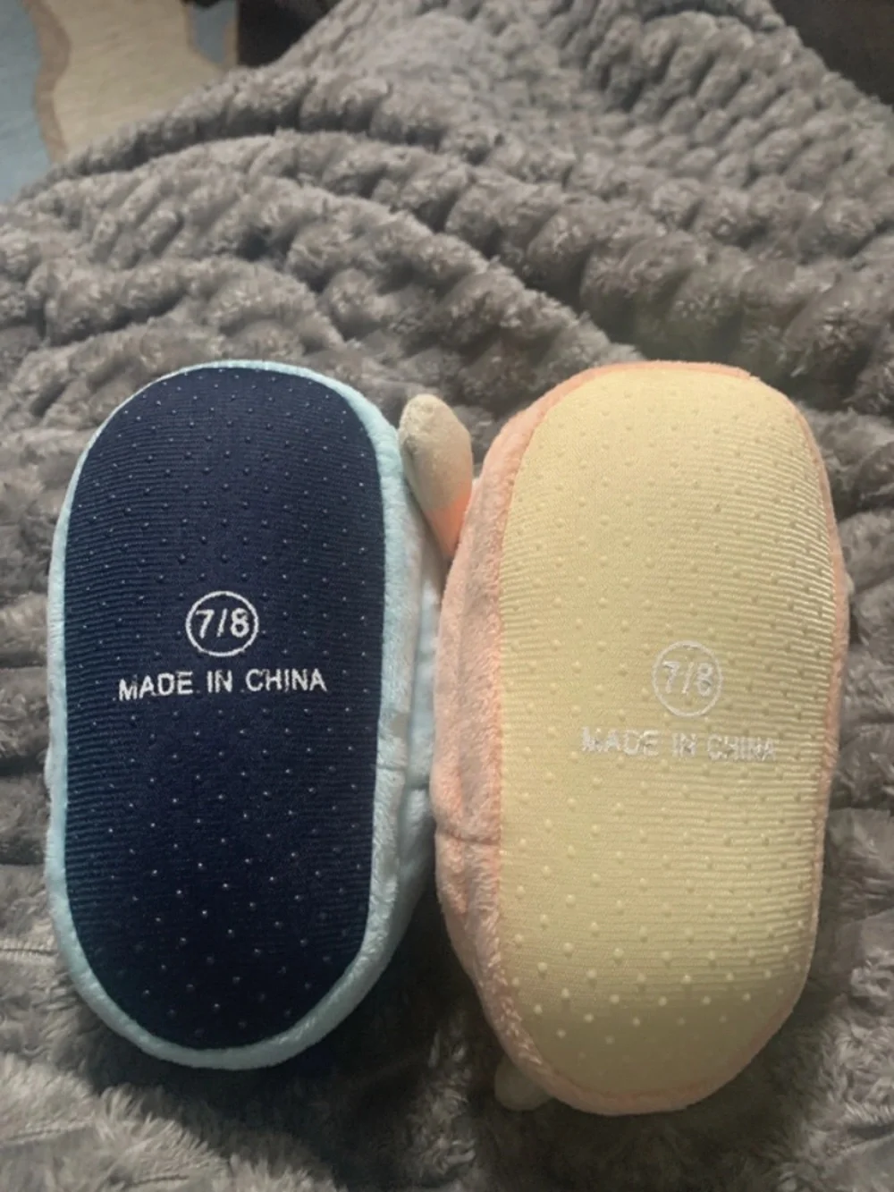 NWOT Size 7/8 Toddler Bluey and Bingo slippers